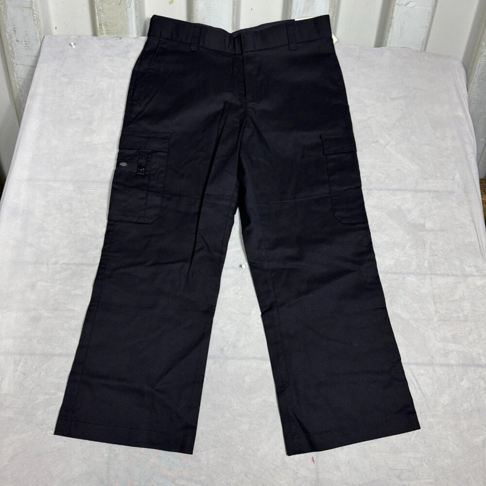 Dickies EMT Cargo Pants Womens Black Casual Fit Skateboarding Size 16 UU NWT